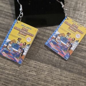Babysitters Club Book Cover Earrings